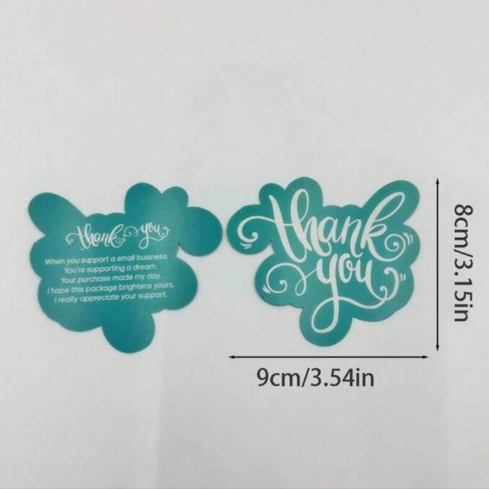 New 50 Count Blue Thank You Cards - Picture 5 of 5